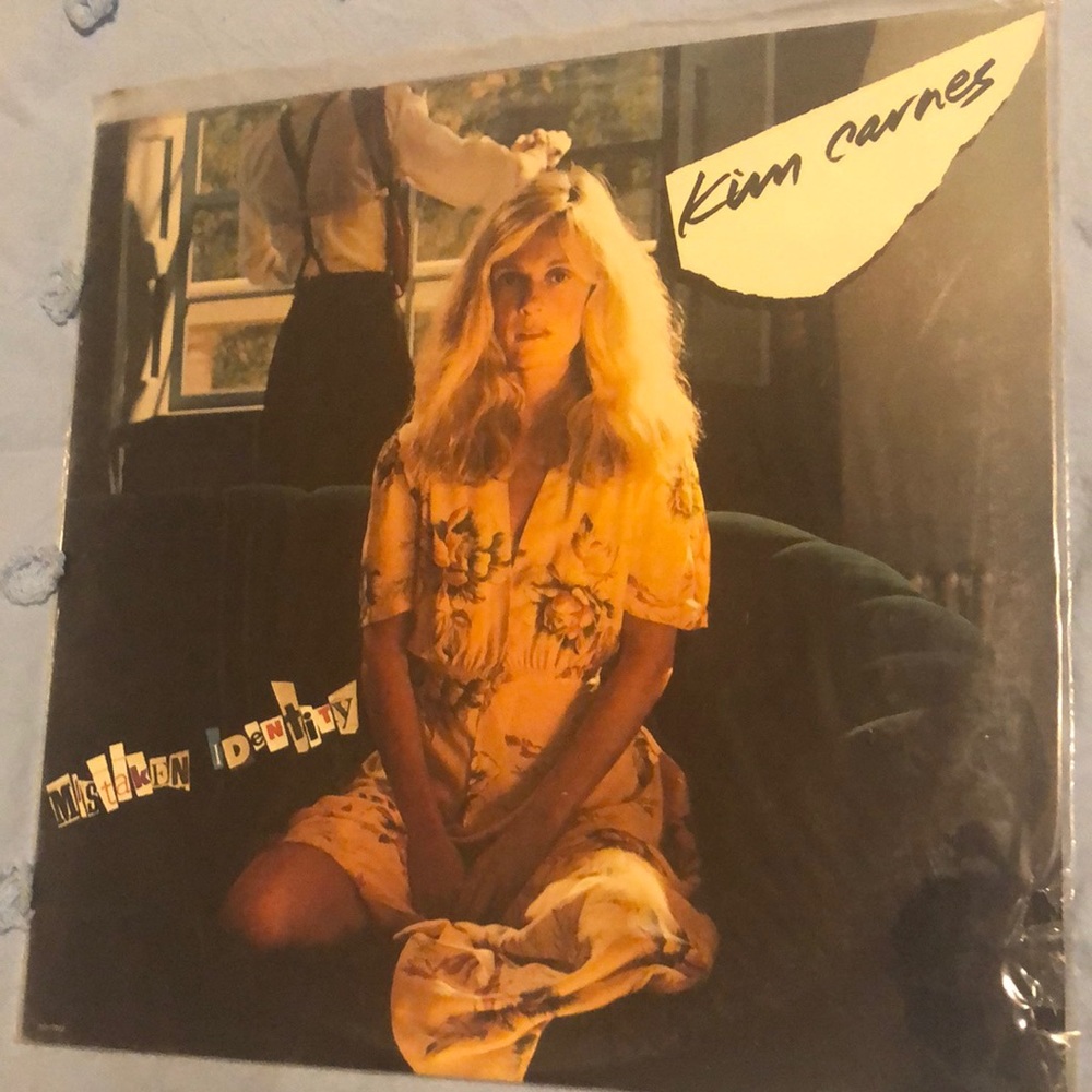 Kim Carnes Mistaken Identity vinyl record
